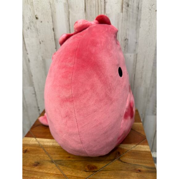 Squishmallows Poleena the Red Dinosaur Medium 8” Plush Toy - Picture 2 of 6